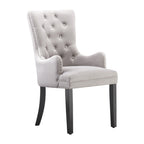 LUX Velvet Dining Chair (with armrests)