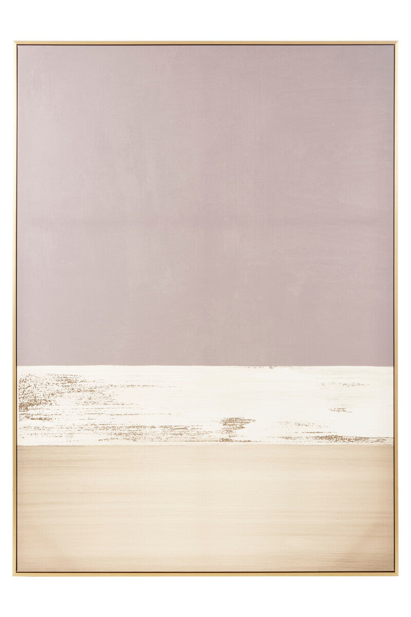 Canvas Gold and Grey Foil Wall Art