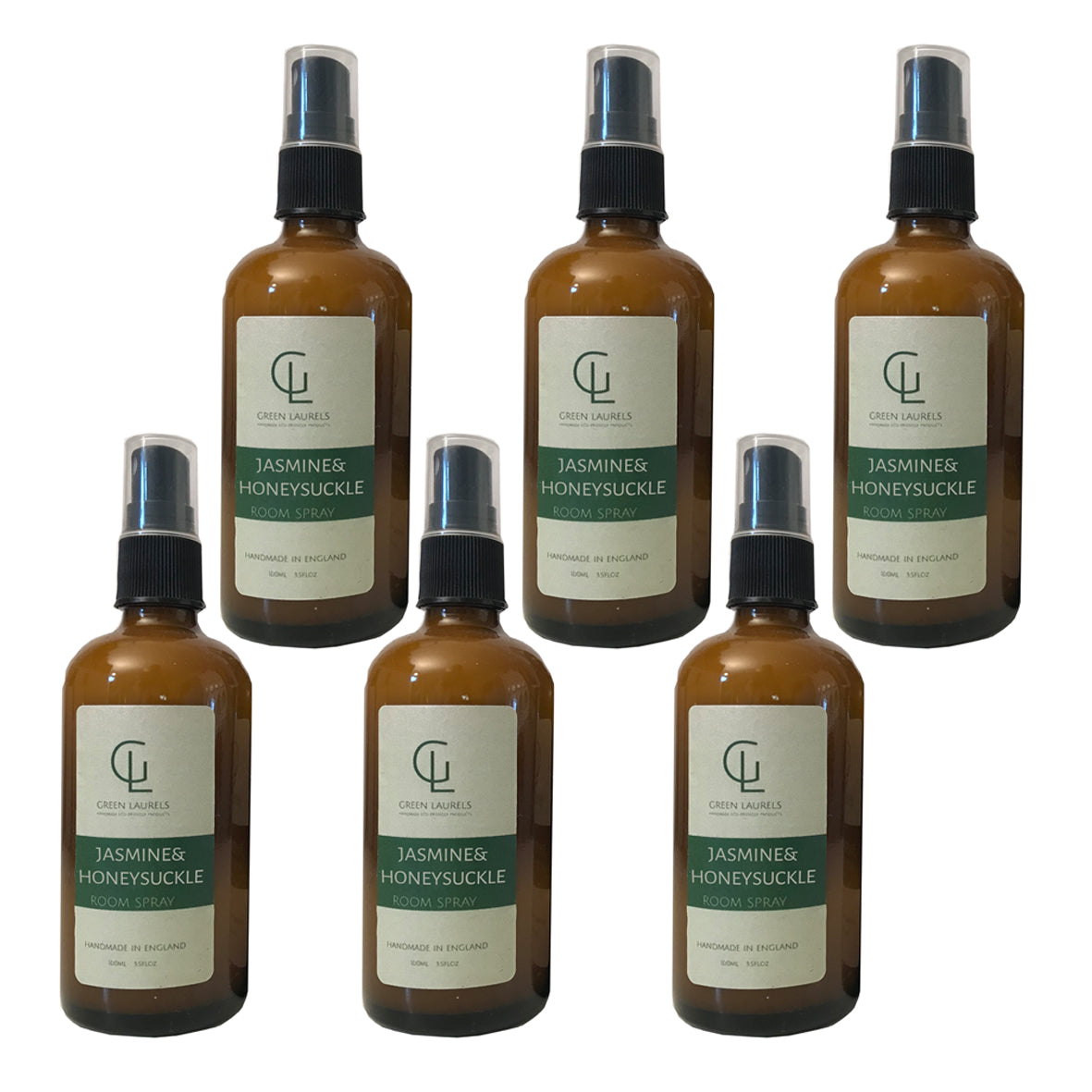 Aqueous Room Spray 100ml in Amber Glass Bottle