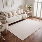 Carmel Cream Striped Rug