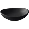 Classic Black Round Melamine Saucer 144ml - Pack Of 12 Default Title