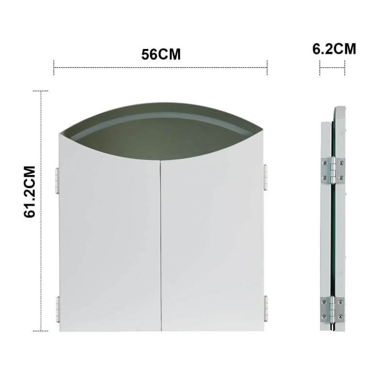 Triple Dressing Table Face Mirror