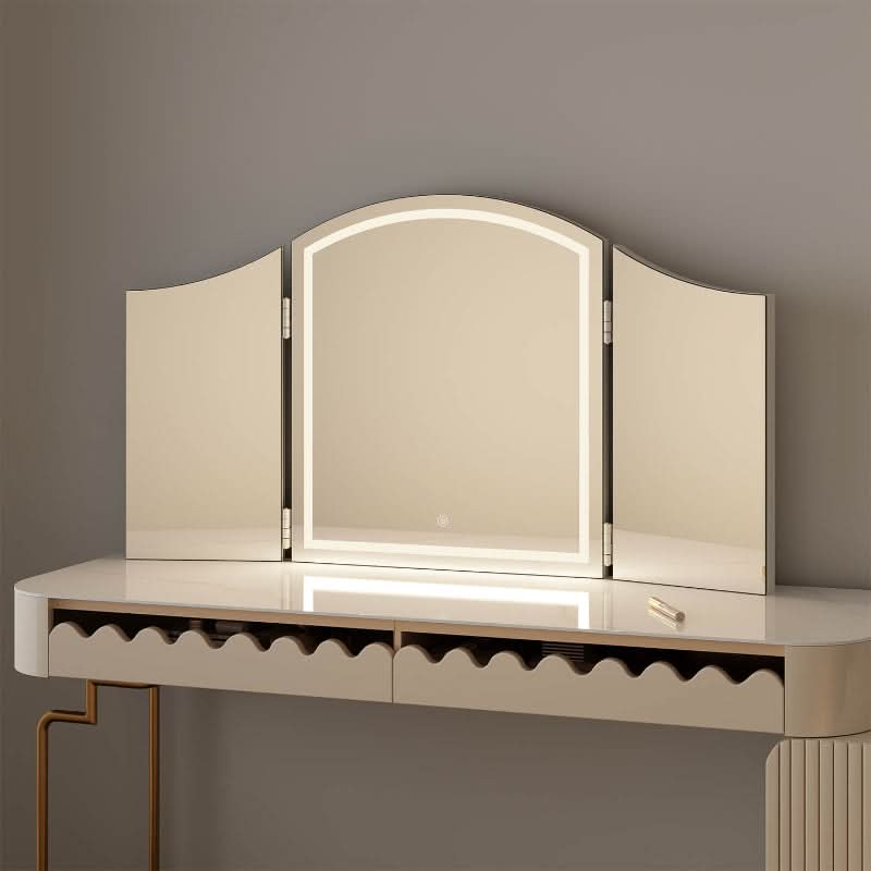 Triple Dressing Table Face Mirror