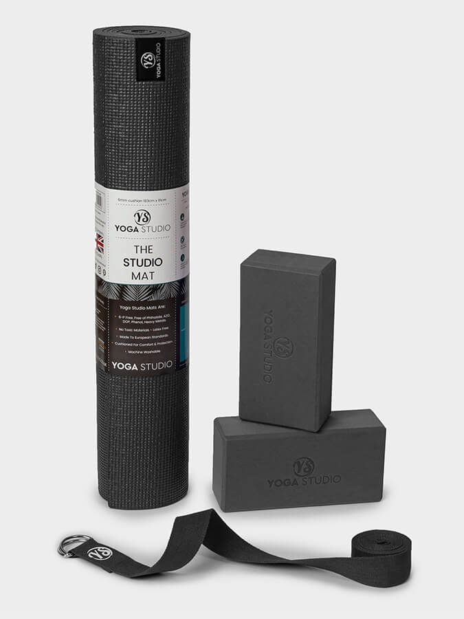 Yoga Studio Oeko-Tex Starter Yoga Set Grey