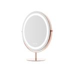 Vanity Face LED Mirror Rose Gold