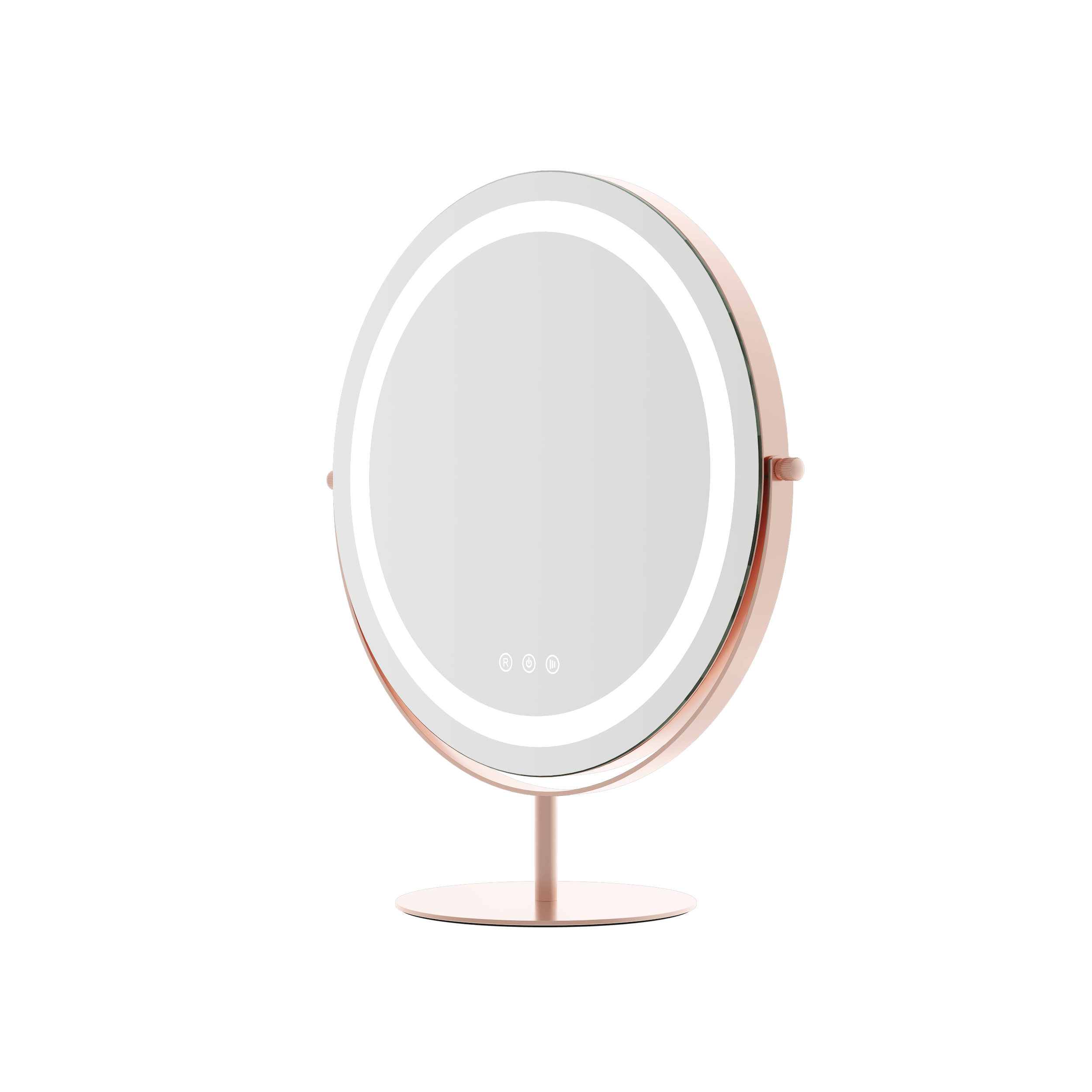 Vanity Face LED Mirror Rose Gold
