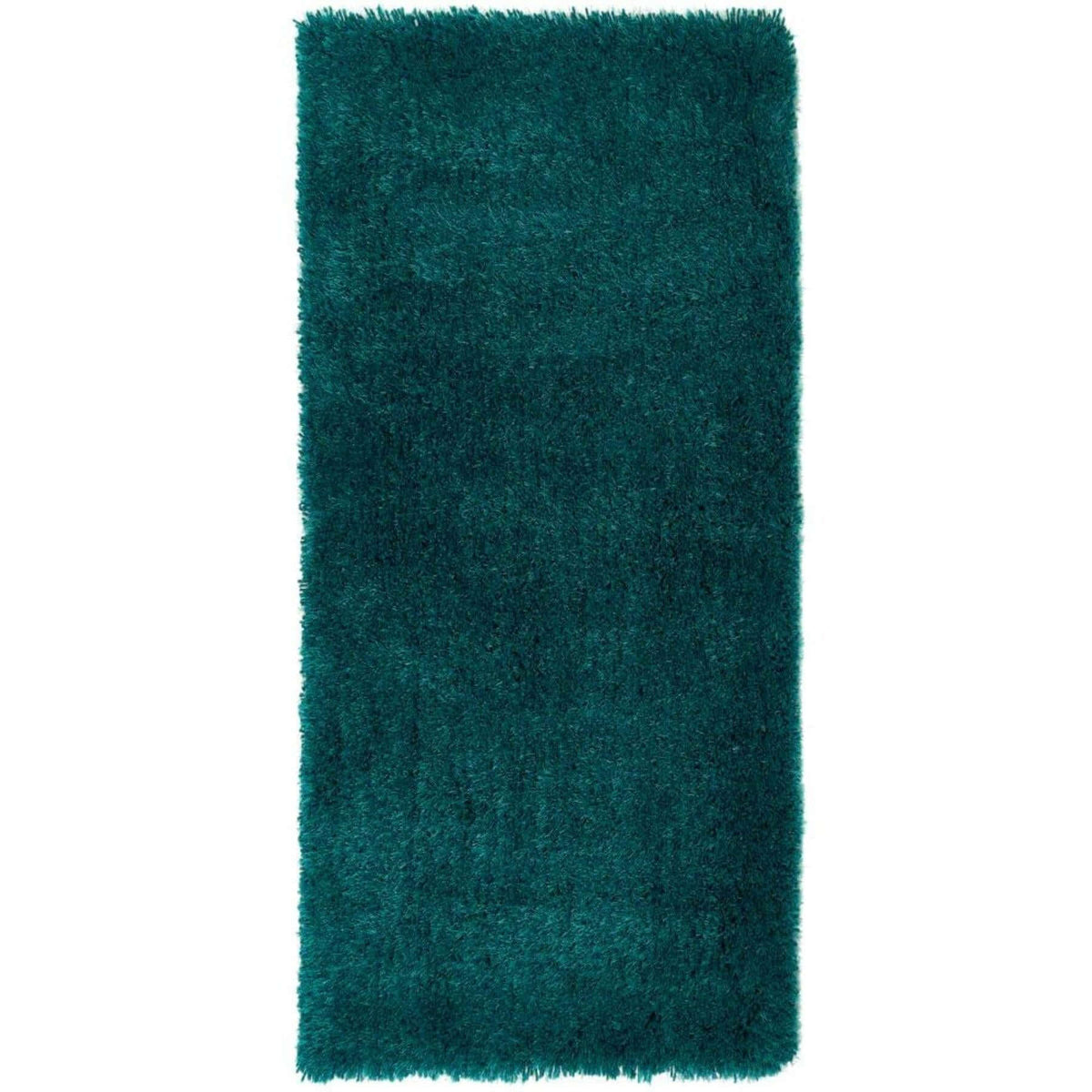 Chicago Dark Teal Shaggy Rug 67X200 cm