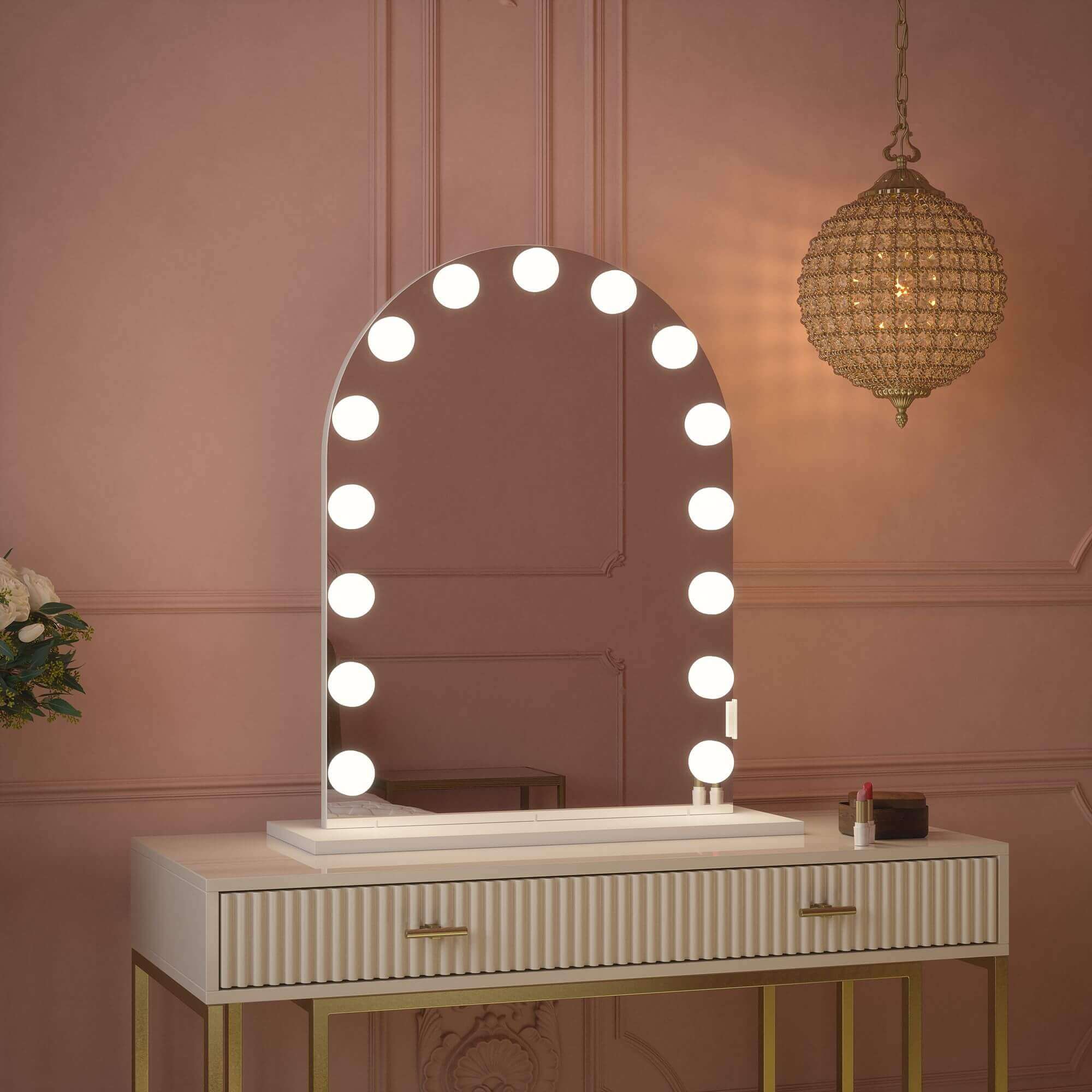Arch Vanity Face LED Mirror 80 x 60cm