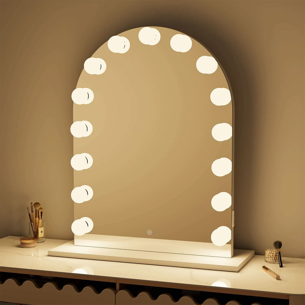 Arch Vanity Face LED Mirror 80 x 60cm