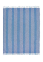 Charlotte's Soft Stripe Merino Wool Throw Blanket