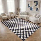 Loft Checkerboard Blue Rug