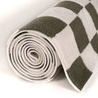 Loft Checkerboard Green Rug