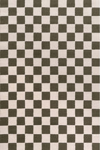 Loft Checkerboard Green Rug