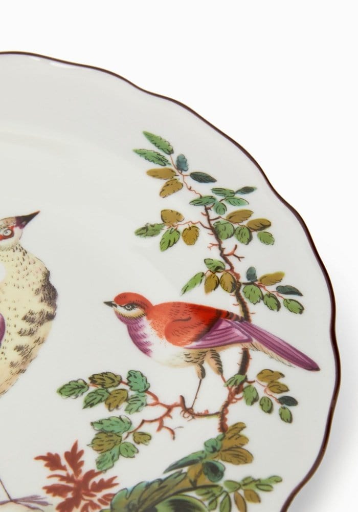 Chelsea Bird Side/Pudding Plates - Set of 4