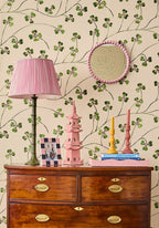 Chinoiserie Rose Pagoda in Blush Pink