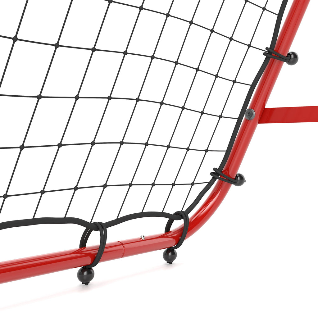 Rebounder Net Football Target Goal with Adjustable Angles