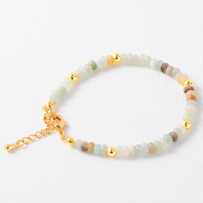 Crystal Natural Stone Beaded Necklace & Bracelet Set – 15+ Styles D Amazon Stone Bracelet