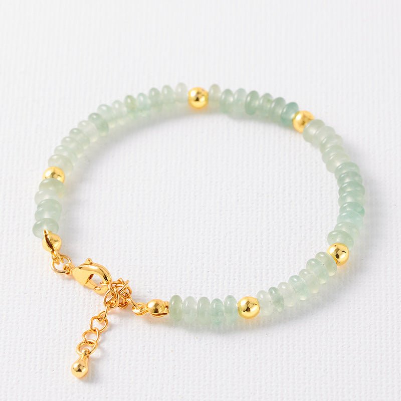 Crystal Natural Stone Beaded Necklace & Bracelet Set – 15+ Styles J Aventurine Bracelet