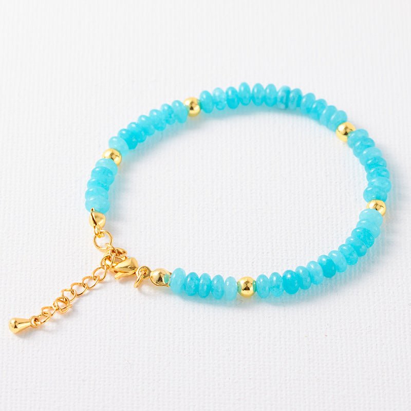 Crystal Natural Stone Beaded Necklace & Bracelet Set – 15+ Styles K Amazonite Bracelet