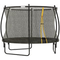 8ft Trampoline with Enclosure Net and Spring Cover Φ305 x 240Hcm