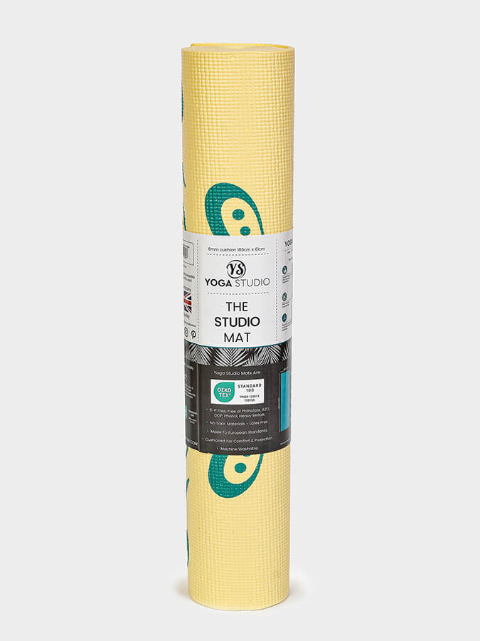 Designed Reversible Sticky Yoga Mat 6mm
