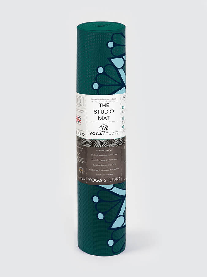 Designed Reversible Sticky Yoga Mat 6mm