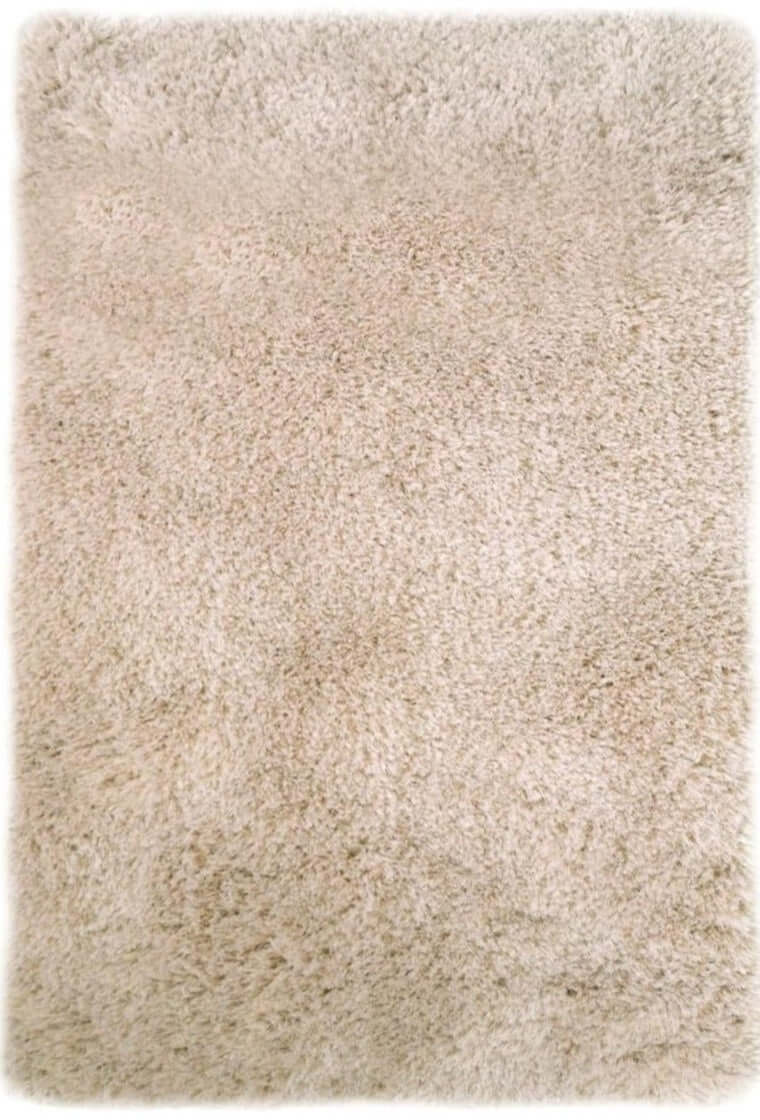 Soft Washable Beige Shaggy Rug