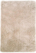 Soft Washable Beige Shaggy Rug