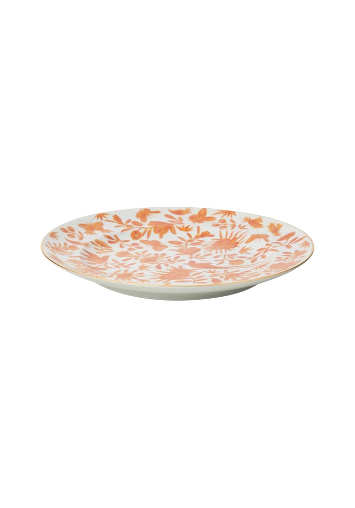 Sacred Bird and Butterfly Mottahedeh Archival Revival Dessert Plates - Set of 4