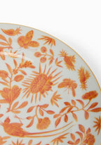 Sacred Bird and Butterfly Mottahedeh Archival Revival Dessert Plates - Set of 4