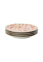Sacred Bird and Butterfly Mottahedeh Archival Revival Dessert Plates - Set of 4
