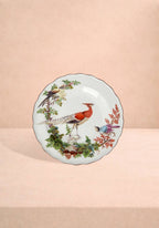 Chelsea Bird Side/Pudding Plates - Set of 4