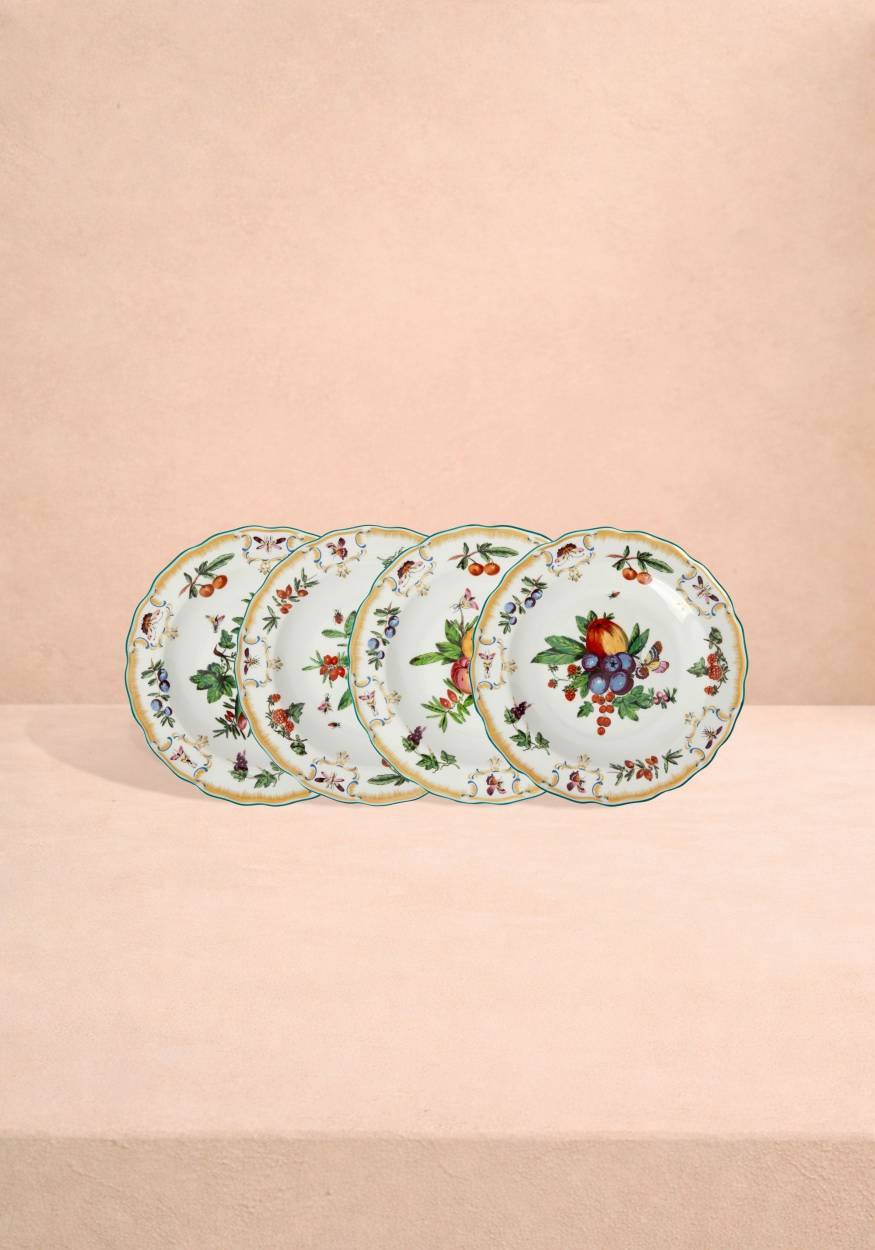Duke of Gloucester Side/Pudding Plates - Set of 4