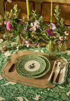 Pheasant Fancy Dessert Plates - Set of 4
