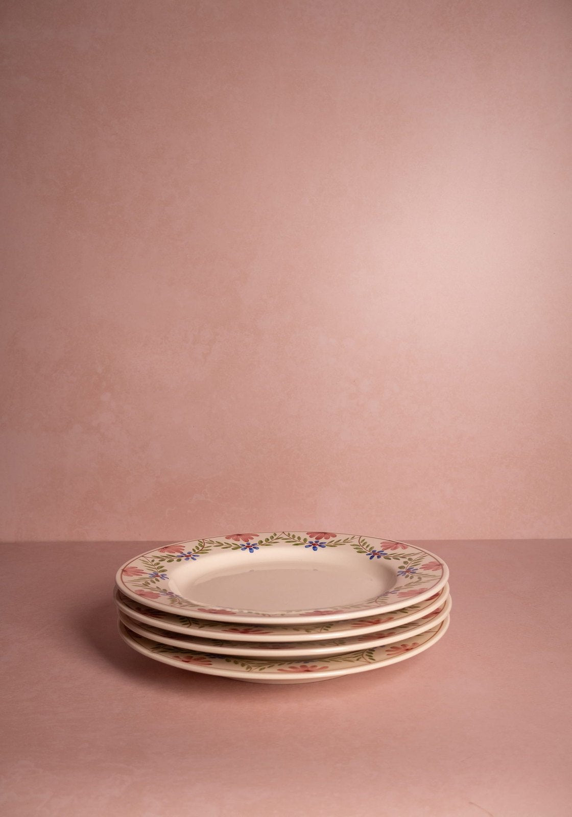 Camilla Dinner Plate, Green Garland Set of 4