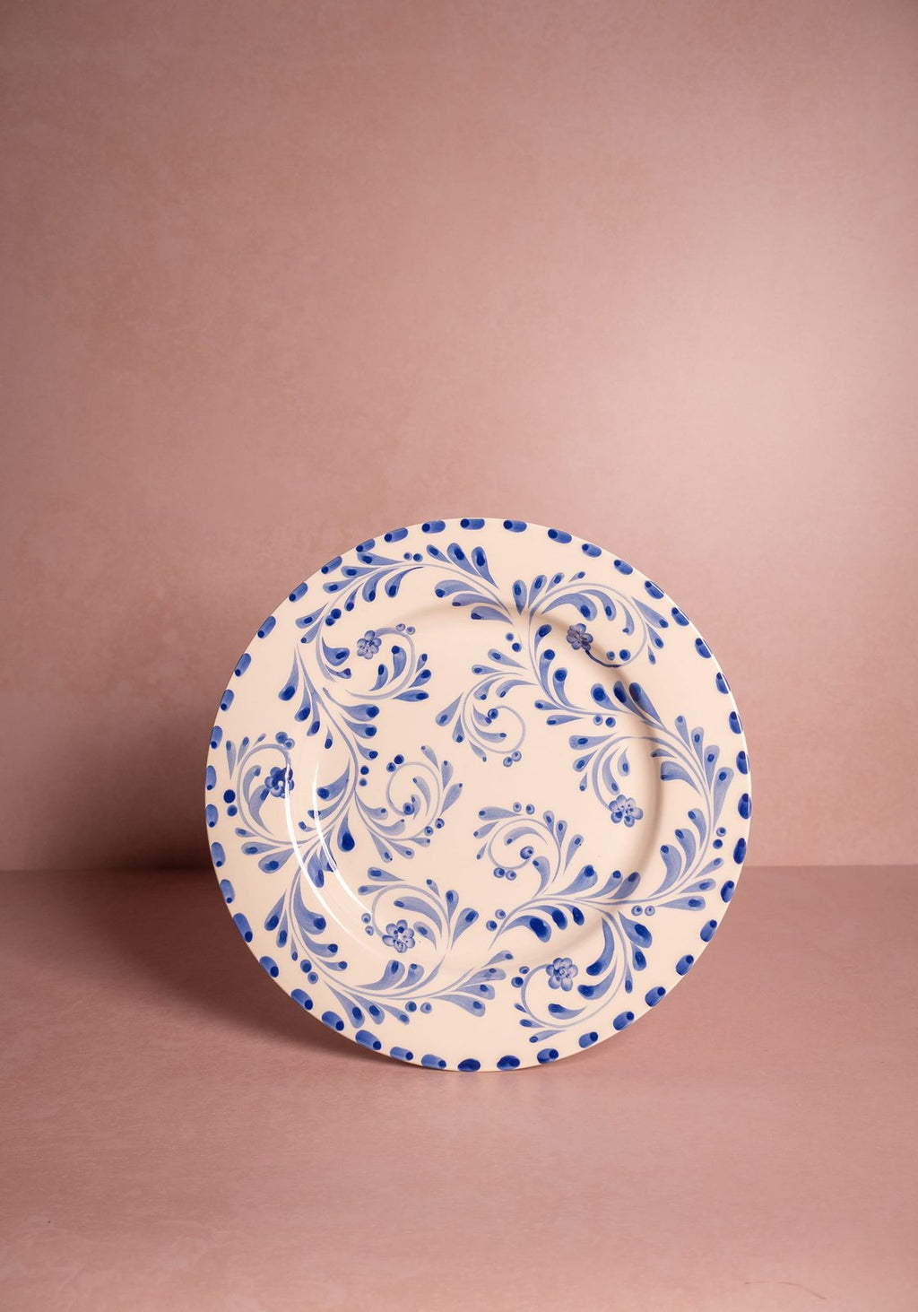 Sophia Dinner Plate, Blue Set of 4