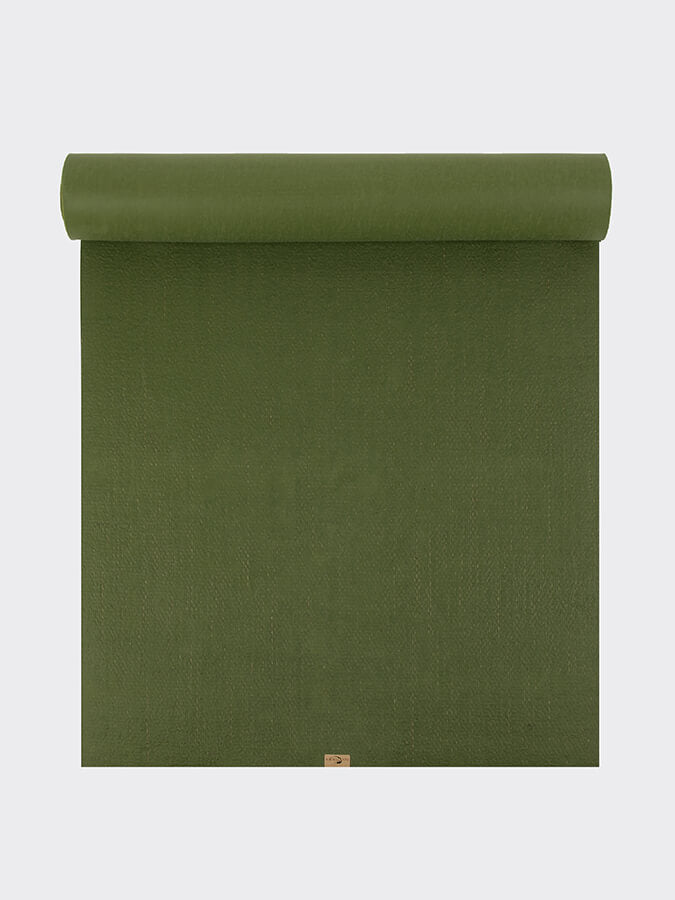 ecoYoga Phoenix Jute Yoga Mat - 6mm Green