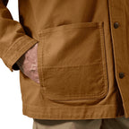 Carhartt 106675 Loose Fit Firm Duck Blanket-Lined Chore Coat