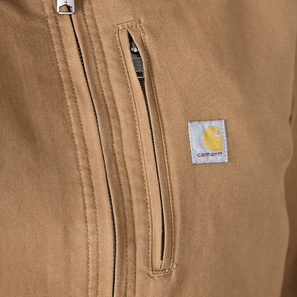 Carhartt 106208 Women's Rugged Flex Relaxed Fit Canvas Detroit Jacket