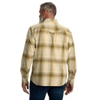 Carhartt 106756 Montana Rugged Flex Relaxed Fit Lightweight Long-Sleeve Snap-Front Plaid Shirt
