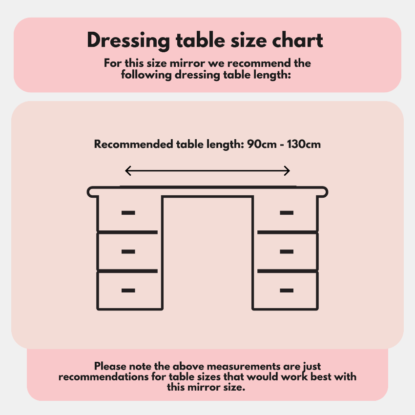 Arch Vanity Face LED Mirror 80 x 60cm
