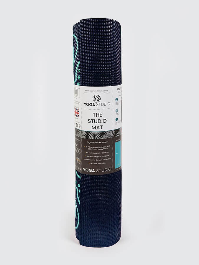 Designed Reversible Sticky Yoga Mat 6mm