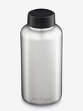 Klean Kanteen Wide Bottle 64oz (1900ml) With Loop Cap Brushed Stainless