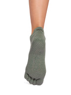 ToeSox Low Rise Full Toe Women's Yoga Grip Socks