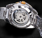 Carved Tourbillon Mechanical Watch