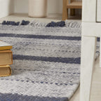 Highland Navy Checkered Rug