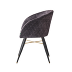 Rocco LUX 5PCs Dining Set includes an Oak Dining Table and Set of 4 Dining Chairs