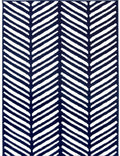 Maestro Herringbone Blue Rug