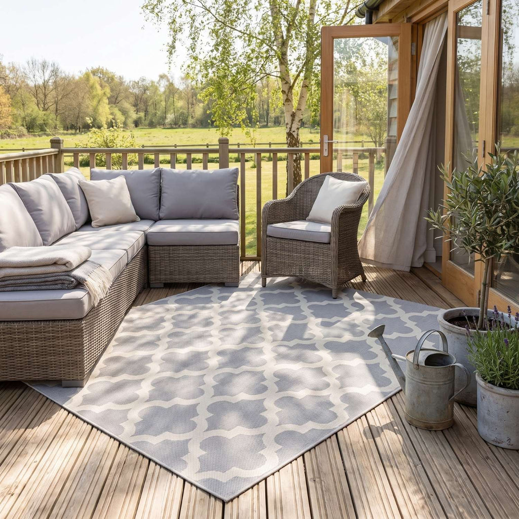 Ecology Outdoor Rug Grey