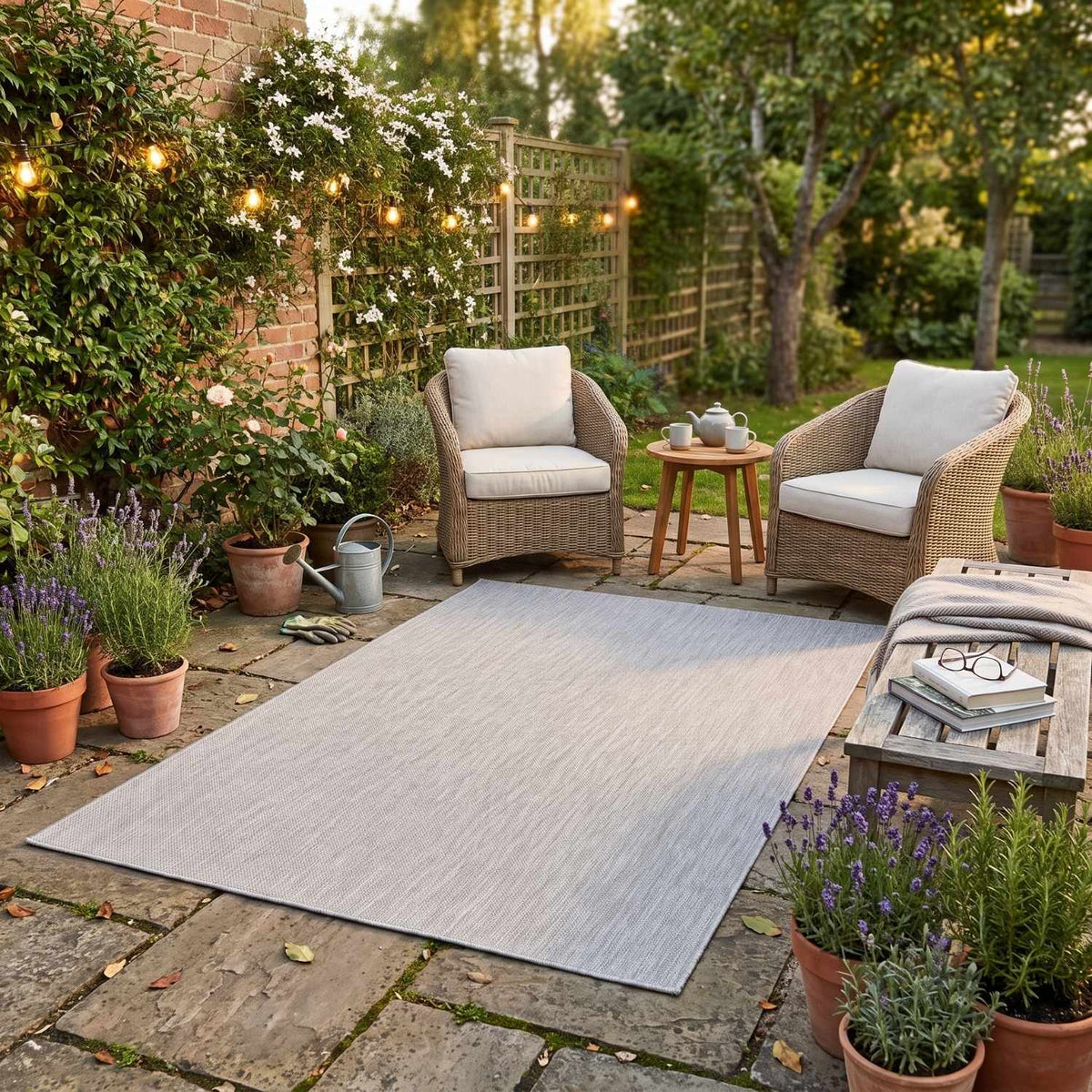 Ecology Outdoor Rug Grey